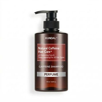 Kundal Natural Caffeine Hair Care Shampoo, Cherry Blossom &mdash; шампунь для догляду за шкірою голови з кофеїном та рослинними екстрактами, 500 мл 335 фото