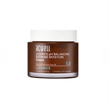 Крем для зволоження шкіри обличчя 55 мл, ACWELL Licorice pH Balancing Extreme Moisture Cream 143 фото