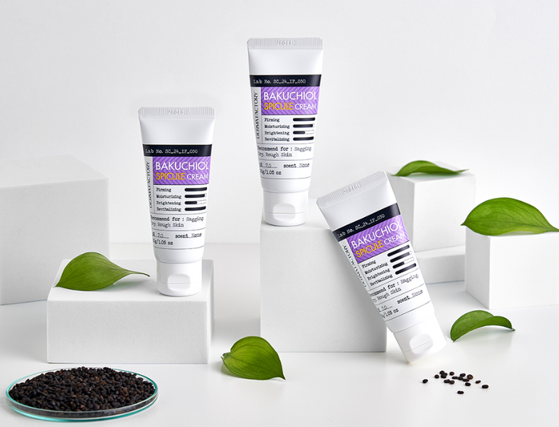 Крем для обличчя з бакучіолом 30мл - Derma Factory Bakuchiol Spicule Cream 244 фото