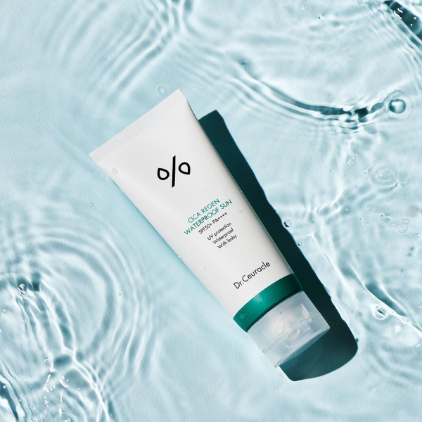 Водостійкий сонцезахисний крем (SPF 50+ PA++++) - Dr.Ceuracle Cica Regen Waterproof Sun, 100мл 297 фото
