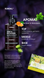 Kundal Honey & Macadamia Nature Shampoo, Lime Basil & Mandarin &mdash; живильний шампунь для сухого та пошкодженого волосся, 500 мл 349 фото 2