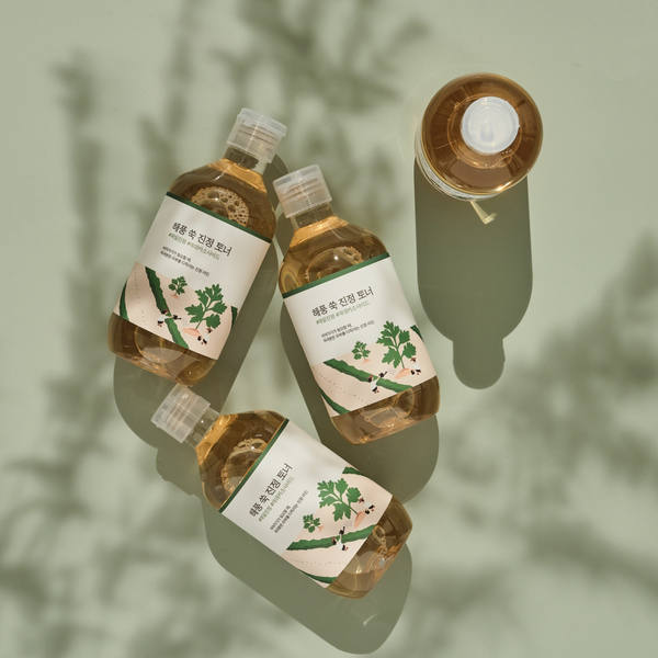 ROUND LAB Mugwort Calming Toner 300 ml Заспокійливий тонер з морським полином 52 фото
