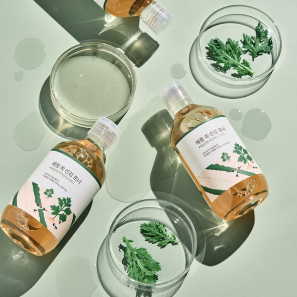 ROUND LAB Mugwort Calming Toner 300 ml Заспокійливий тонер з морським полином 52 фото