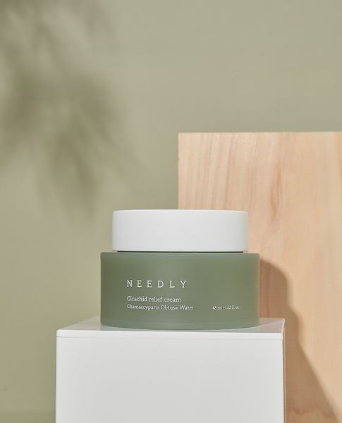 NEEDLY Cicachid Relief Cream - Крем для обличчя з центелою, пантенолом та керамідами, 48мл 249 фото