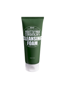 Пінка для глибокого очищення шкіри обличчя 120 г, Derma Factory Houttuynia Cordata 24% Cleansing Foam 154 фото