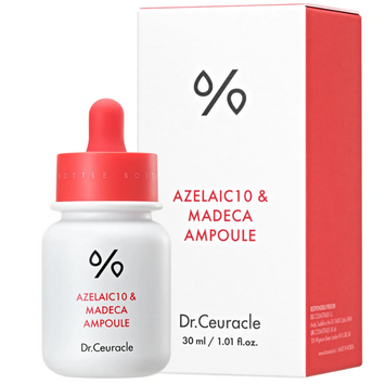 Dr.Ceuracle Azelaic 10 & Madeca Ampoule - Сироватка з азелаїновою кислотою 10% та мадекасосидом, 30мл 254 фото