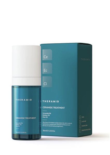 THERAMID CERAMIDE TREATMENT, 30ml Догляд з високою дозою керамідів 9 фото