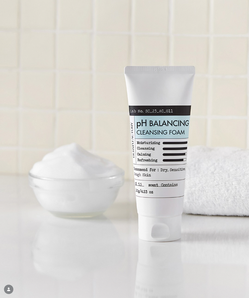 Пінка для вмивання обличчя 120 г, Derma Factory pH Balancing Cleansing Foam 155 фото