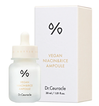 Dr. Ceuracle Vegan Niacin & Rice Ampoule - Сироватка з ніацинамідом та екстрактом рису, 30мл 256 фото