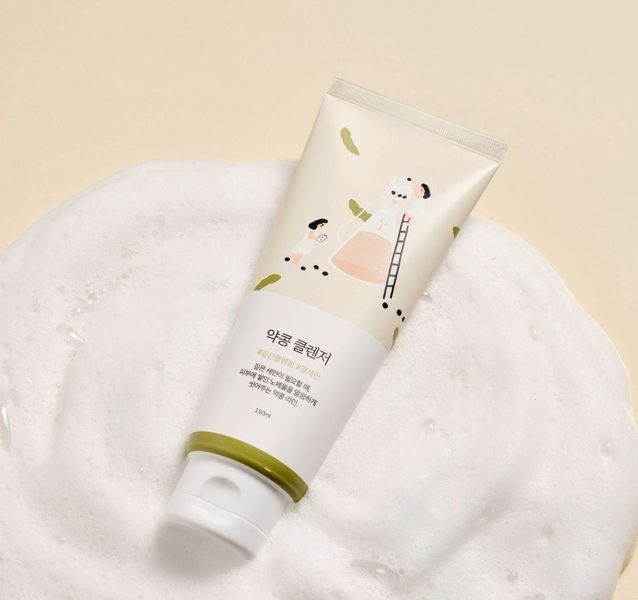 ROUND LAB Soybean Cleanser, 150 ml Очищуюча пінка з екстрактом чорних соєвих бобів 60 фото