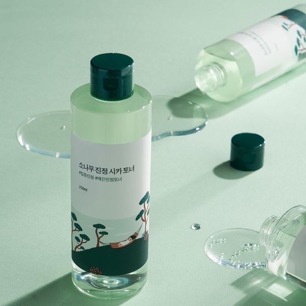 ROUND LAB Pine Calming Cica Toner 250 ml Заспокійливий тонер з екстрактом голок сосни 61 фото