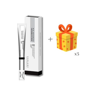 (+подарунки) USOLAB Bio Advanced Lightening Eye Cream - Крем для шкіри навколо очей з PDRN, пептидами, кофеїном та ніацинамідом 25 мл 208 фото