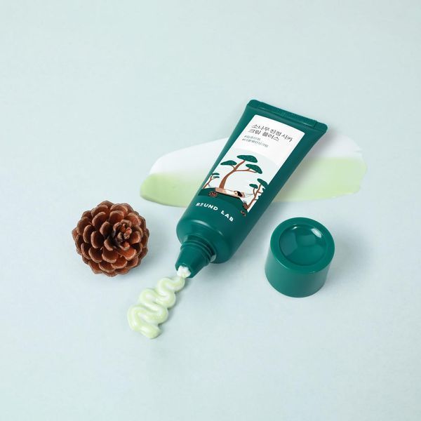 ROUND LAB Pine Calming Cica Cream Plus, 60 ml Заспокійливий крем проти постакне 62 фото