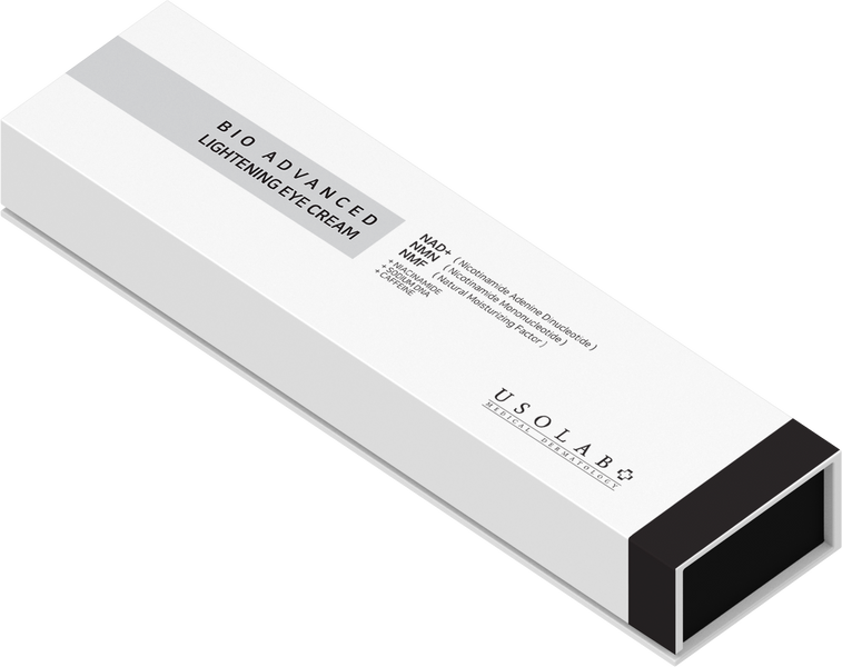 (+подарунки) USOLAB Bio Advanced Lightening Eye Cream - Крем для шкіри навколо очей з PDRN, пептидами, кофеїном та ніацинамідом 25 мл 208 фото