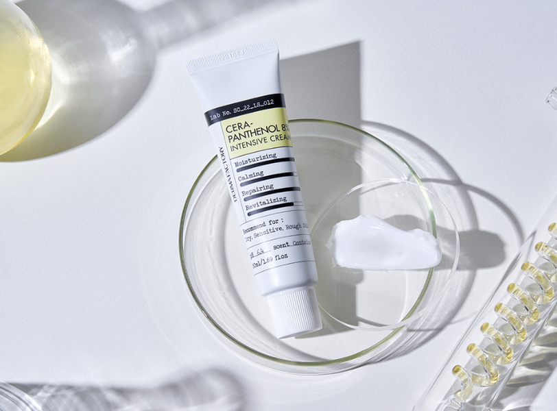 Глибоко зволожувальний бар&rsquo;єрний крем для обличчя 50 мл, Derma Factory Cera-Panthenol 8 % Intensive Cream 158 фото