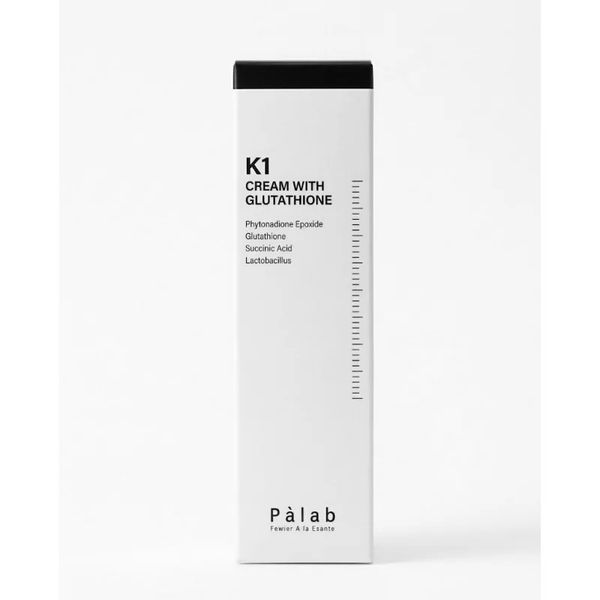 Usolab PALAB K1 Cream &mdash; мультифункціональний крем для обличчя з глутатіоном, вітаміном К та комплексом пептидів, 30 мл 361 фото