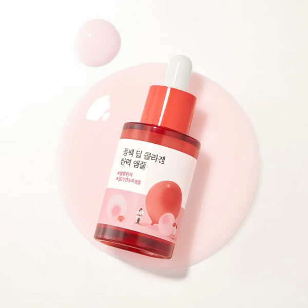 ROUND LAB Camellia Deep Collagen Firming Ampoule, 30 ml Концентрована сироватка з колагеном 66 фото