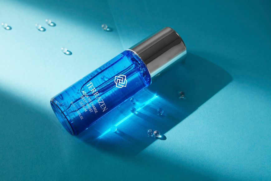 Зволожуюча сироватка для обличчя з гіалуроновою кислотою - TERRAZEN Aqua Recharge Deep Moist Serum, 55 мл 264 фото