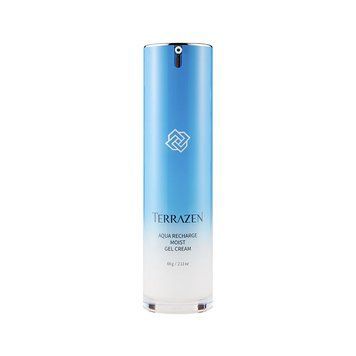 Зволожуючий крем-гель для обличчя з гіалуроновою кислотою - TERRAZEN Aqua Recharge Moist Gel Cream, 60г 265 фото