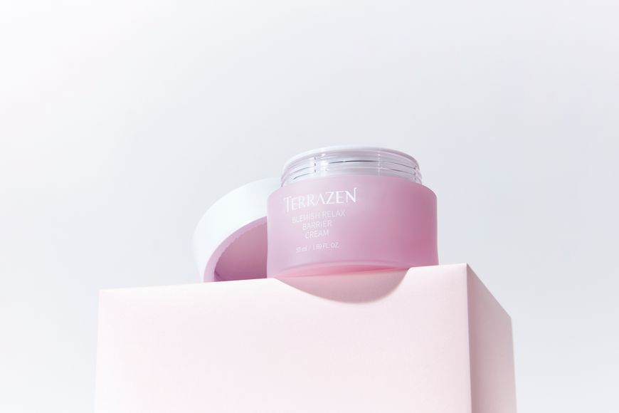 Заспокійливий крем для обличчя - TERRAZEN Blemish Relax Barrier Cream, 50 мл 268 фото