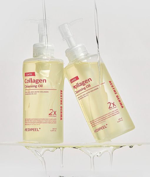 MEDIPEEL Гідрофільна олія з лактобактеріями 200 мл, Red Lacto Collagen Cleansing Oil 2.0 169 фото