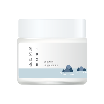 ROUND LAB 1025 Dokdo Cream 80 ml Зволожуючий крем з морською водою для сухого типу шкіри 74 фото
