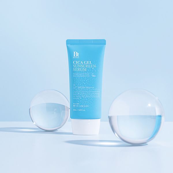 Сонцезахисний гель-серум 50 мл, BENTON Cica Gel Sunscreen Serum SPF50/PA++++ 176 фото