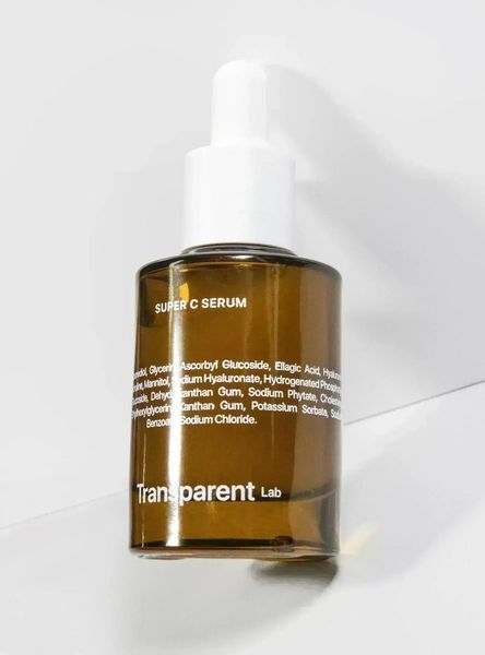 TRANSPARENT-LAB SUPER C SERUM, 30ml Сироватка від тонких зморшок і для пружної шкіри 82 фото