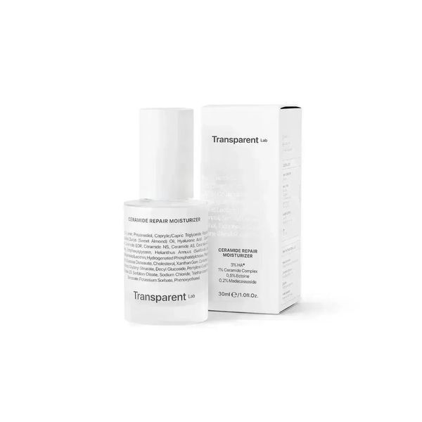 TRANSPARENT-LAB CERAMIDE REPAIR MOISTURIZER, 30ml Ультразволожуюча сироватка 83 фото