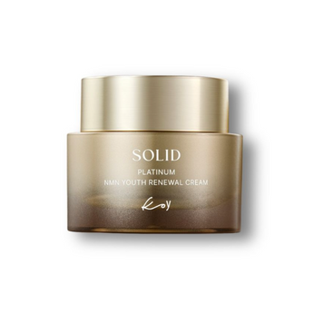 Живильний крем для обличчя з NMN та пептидами - KOY Solid Platinum NMN Youth Renewal Cream, 50 мл 282 фото