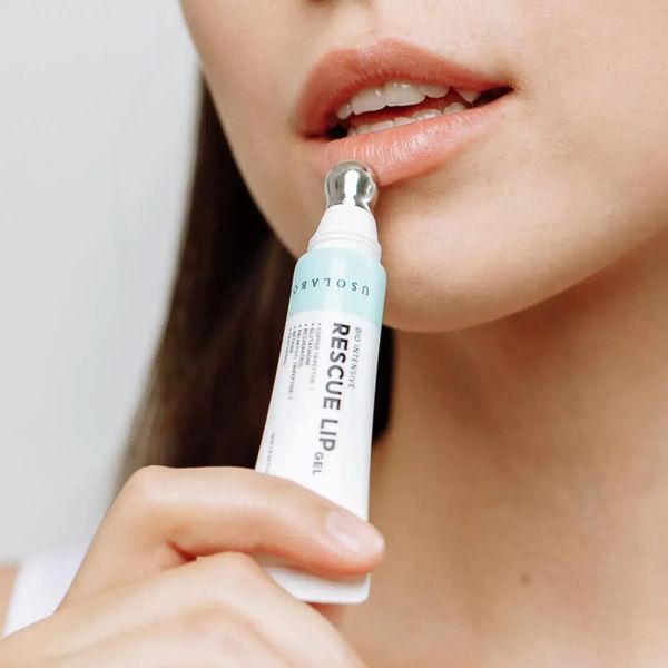 Гель для губ з пептидами - Usolab Bio Intensive Rescue Lip Gel, 10 мл 288 фото