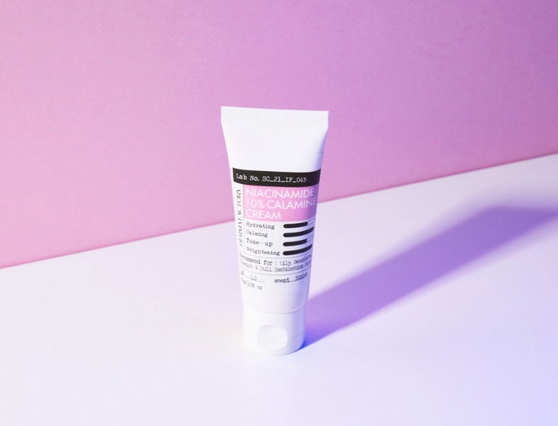 Крем для обличчя з ніацинамідом та каламіном 30г - Derma Factory Niacinamide 10% Calamine Cream 238 фото