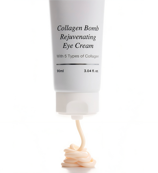Крем для догляду за шкірою навколо очей та шиї 90мл, BAD SKIN Collagen Bomb Anti‑Wrinkle Eye Cream 140 фото